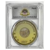 Pinch California Gold Dust from SS Central America