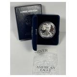 1997 Silver American Eagle Proof w/ Box & COA