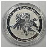 AUSTRALIA: 2021 $1 Silver Wedge Tailed Eagle BU
