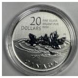 CANADA: 2012 Silver $20 Cent Farewell BU