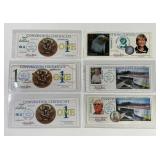 ANA Farran Zerbe Convention Certificates 6-Pieces