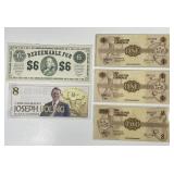 ANA & Related Lot of Five Private Scrip Issues