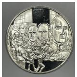 1976 All Nations All Peoples Sterling Silver Medal