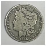 1896-O Morgan Silver $1 Good G+