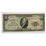 1929 $10 Boston Federal Reserve National Note