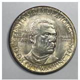 1946 Booker Washington Commem Silver Half UNC