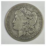 1890-O Morgan Silver $1 Very Good VG