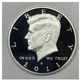 2011-S Kennedy Silver Proof PR PRF