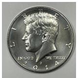 2014-D Kennedy Silver Uncirculated from 50th Set