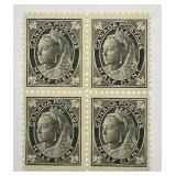 CANADA: 1897-98 Block of 4 Sc# 66 Mint MNH