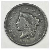 1836 Coronet Head Large Cent