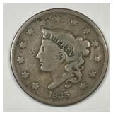 1835 Coronet Head Large Cent