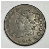 1812 Classic Head Large Cent