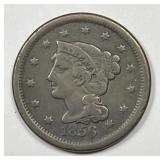 1856 Braided Hair Large Cent