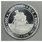 NASA 1969-2019 .999 1 oz Silver Round