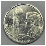 APOLLO 11 One Small Step .999 1 oz Silver Round