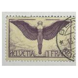 SWITZERLAND: 1923-25 Air Mail Sc# 12 Used