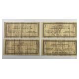 1959 Florida United Numismatists FUN Wooden Nickel