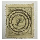 DENMARK: 1864-68 Sc# 15 Used