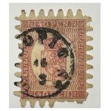 FINLAND: 1866 40 Pen Sc# 10 Used