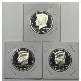 1992 1993 1994 Silver Proof Kennedy Trio