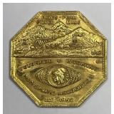 CO & WY Numismatic Assoc Pikes Peak Octagon Medal