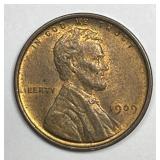 1909 VDB Lincoln Cent Uncirculated UNC RB