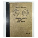 1909-1940 Lincoln Cent Partial Set Vintage Album