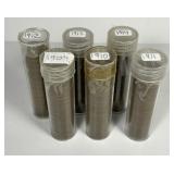 1909-1914 Lincoln Wheat Cent Circulated Date Rolls