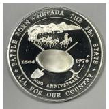Nevada State - Battle Born Sterling Silver Medal