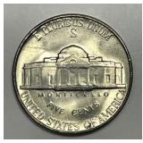 1945-S Silver Jefferson Nickel Gem Uncirculated BU