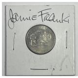 2005 Jefferson Nickel Signed by Jamie Franki