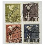 GERMANY BERLIN: 1948 Set Sc# 9N17-20 Used