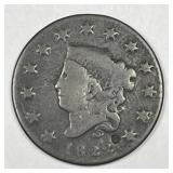1822 Coronet Head Large Cent