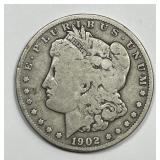 1902-S Morgan Silver $1 Good G
