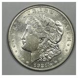 1921-S Morgan Silver $1 About Uncirculated AU