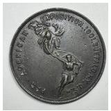 1901 Pan-American Expo Uniface Medal 32mm