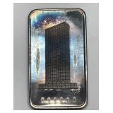 First Wisconsin Center Swiss .999 1 oz Silver Bar