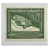 GERMANY: 1938 Air Mail Zeppelin Sc# C60 Mint