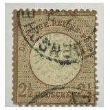 GERMANY: 1872 2 1/2gr Sc# 19 Used