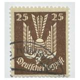 GERMANY: 1922/23 Air Mail Sc# C3 Used