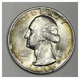 1953-D Washington Silver Quarter Uncirculated BU