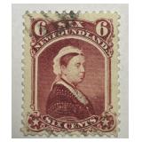CANADA NEWFOUNDLAND: 1868-94 Sc# 36 Used