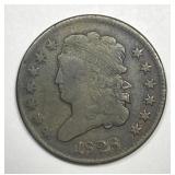 1828 Classic Head Half Cent 1/2c 13 Stars Fine F