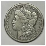 1883-CC Morgan Silver $1 Carson City Fine F