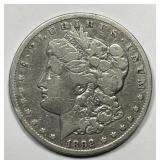 1892-CC Morgan Silver $1 Carson City Fine details