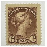 CANADA: 1888-97 6c Perf 12 Sc# 43 Mint MNH