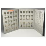 1946-1964 Roosevelt Silver Dime Folder 49 Coins