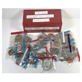 Box of 50 BU Mint Set Coins In Pliofilm
