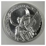 ST HELENA: 2022 5 Pound VICTORY 5 oz Silver